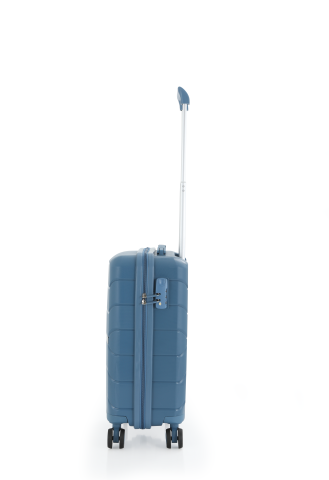 Mçs Polipropilen Valiz 55 CM OLM366 Sky Blue