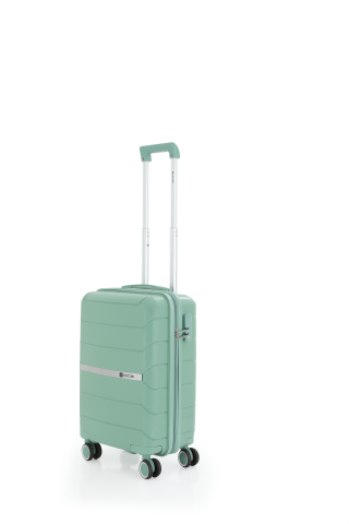 Mçs Polipropilen Valiz 55 CM OLM366 Su Yeşili
