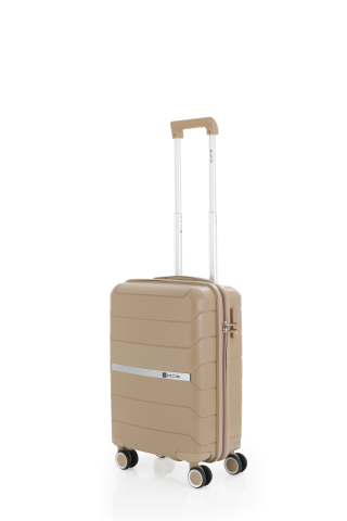 Mçs Polipropilen Valiz 55 CM OLM366 Şampanya