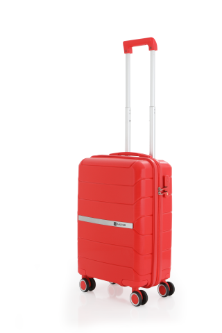 Mçs Polipropilen Valiz 55 CM OLM366 Kırmızı