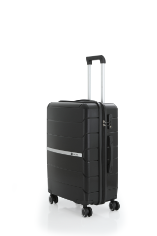 Mçs Polipropilen Valiz 65 CM OLM366 Siyah