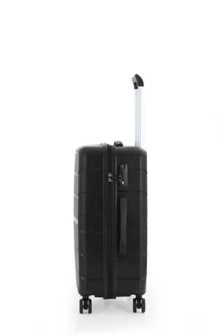 Mçs Polipropilen Valiz 65 CM OLM366 Siyah