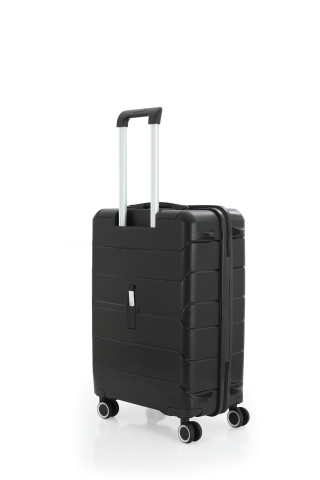 Mçs Polipropilen Valiz 65 CM OLM366 Siyah