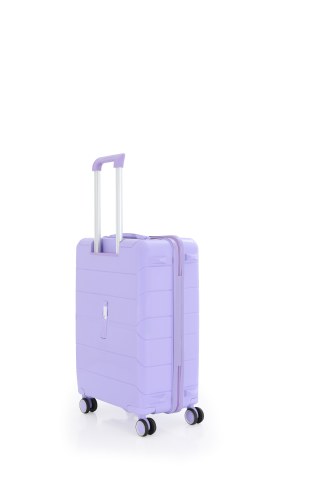 Mçs Polipropilen Valiz 65 CM OLM366 Lila