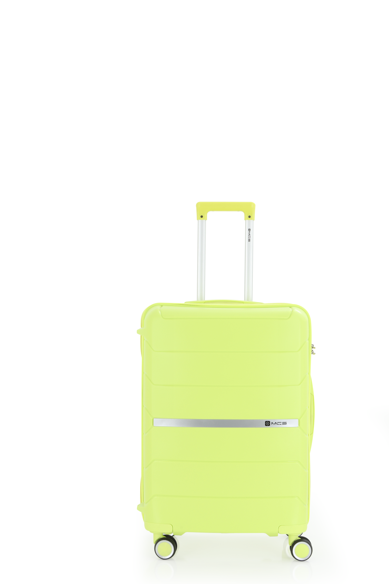 Mçs Polipropilen Valiz 65 CM OLM366 Açık Sarı