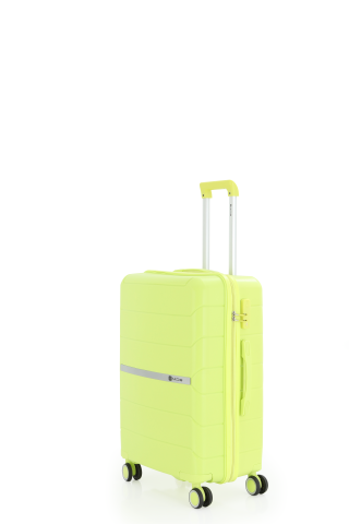 Mçs Polipropilen Valiz 65 CM OLM366 Açık Sarı