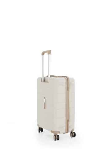 Mçs Polipropilen Valiz 65 CM OLM366 Kemik-Şampanya