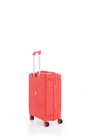 Mçs Polipropilen Valiz 65 CM OLM366 Mercan