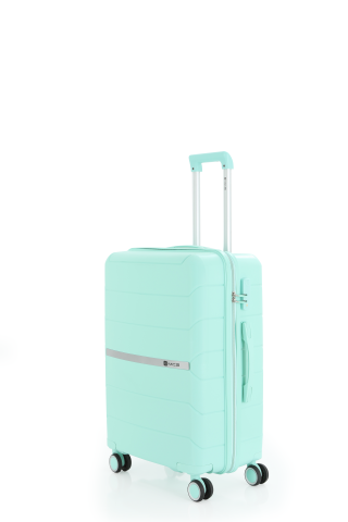 Mçs Polipropilen Valiz 65 CM OLM366 Mint Yeşili