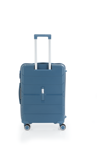 Mçs Polipropilen Valiz 65 CM OLM366 Sky Blue