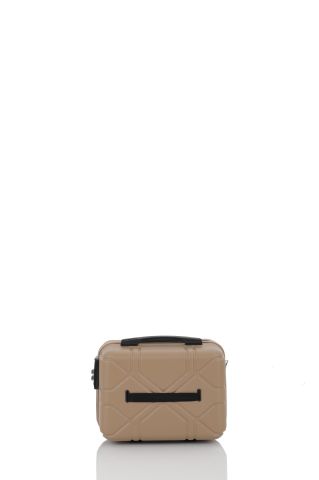 Mçs Piramit Abs Makyaj Çantası OLM375 Şampanya