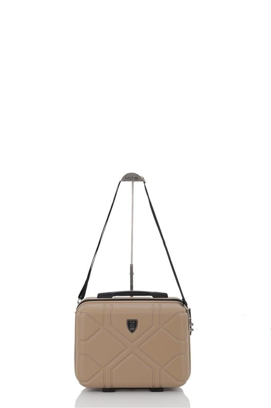 Mçs Piramit Abs Makyaj Çantası OLM375 Şampanya