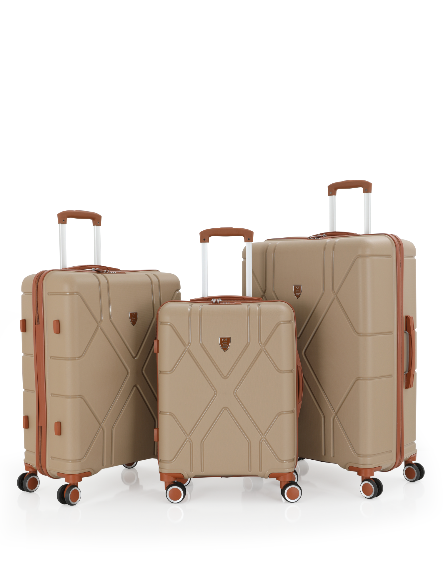 Mçs Üçlü Polipropilen Valiz Seti OLM375