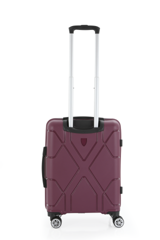 Mçs Üçlü Polipropilen Valiz Seti OLM375 Mürdüm