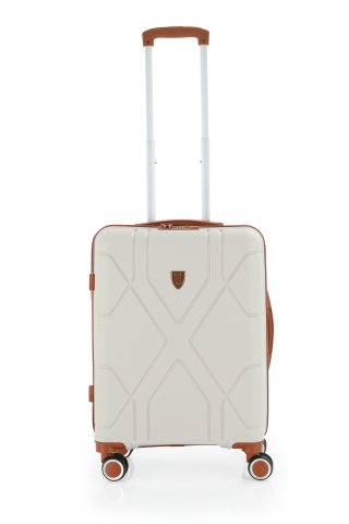 Mçs Üçlü Polipropilen Valiz Seti OLM375 Kemik-Kahve