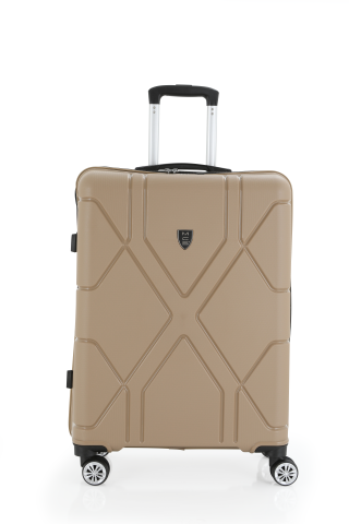 Mçs Üçlü Polipropilen Valiz Seti OLM375 Şampanya