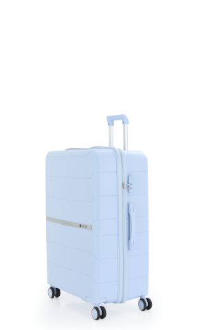 Mçs Polipropilen Valiz 75 CM OLM366 Bebek Mavisi