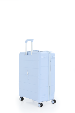 Mçs Polipropilen Valiz 75 CM OLM366 Bebek Mavisi