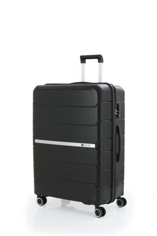 Mçs Polipropilen Valiz 75 CM OLM366 Siyah