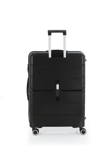 Mçs Polipropilen Valiz 75 CM OLM366 Siyah