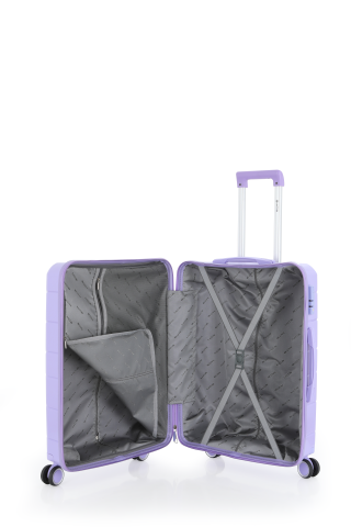 Mçs Polipropilen Valiz 75 CM OLM366 Lila