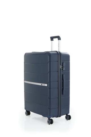 Mçs Polipropilen Valiz 75 CM OLM366 Lacivert