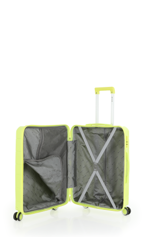 Mçs Polipropilen Valiz 75 CM OLM366 Açık Sarı