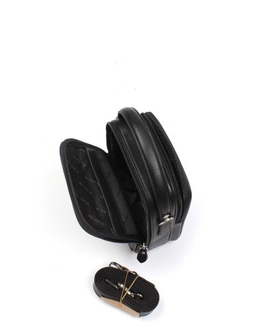 El ve Omuz Çantası OLM347 Siyah - Düz