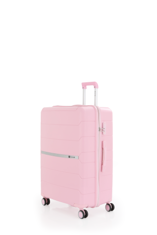 Mçs Polipropilen Valiz 75 CM OLM366 Pudra