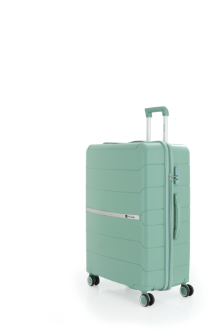 Mçs Polipropilen Valiz 75 CM OLM366 Su Yeşili