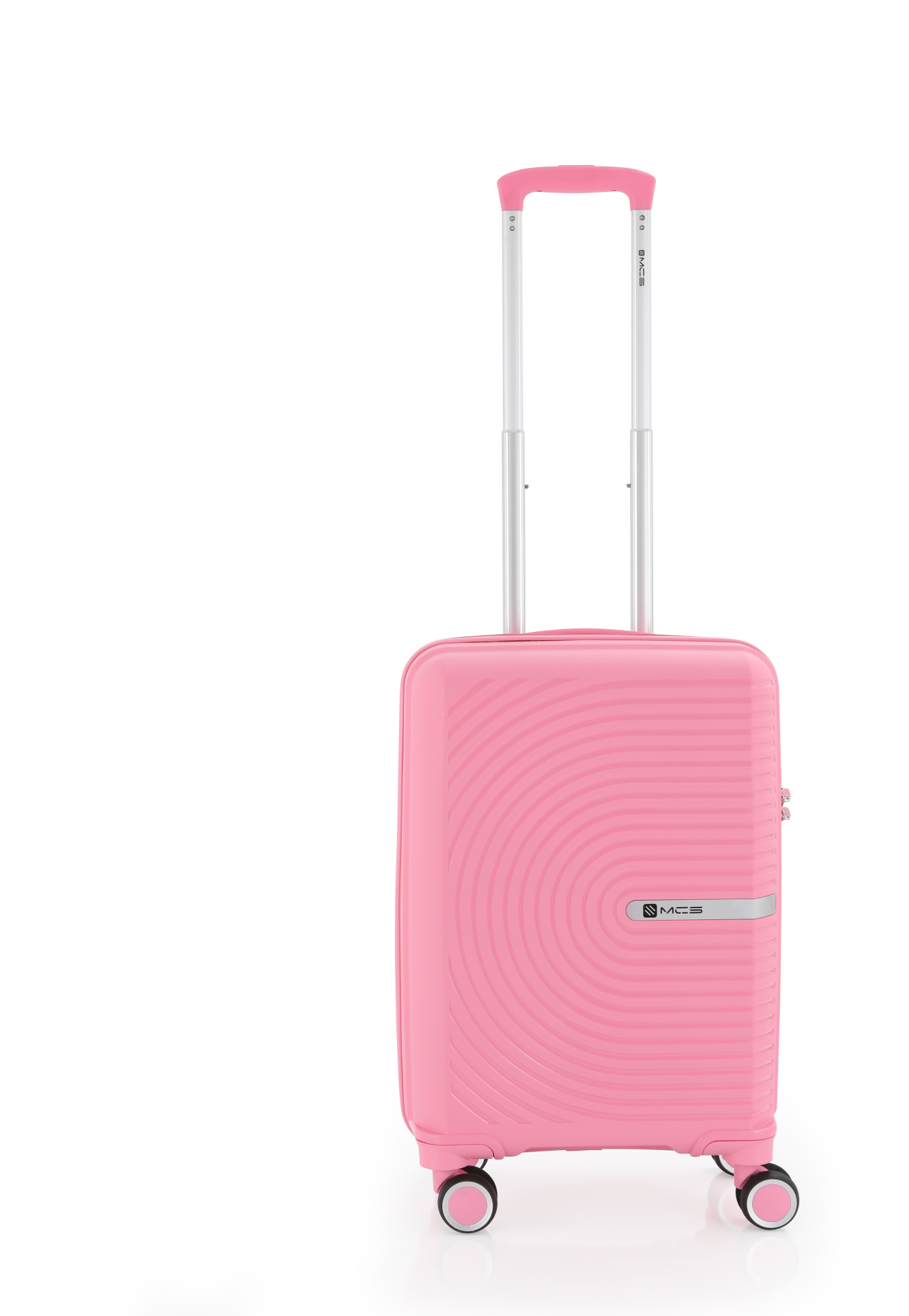 Mçs Polipropilen Valiz 55 CM OLM374 Pembe