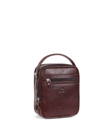 El ve Omuz Çantası OLM347 Kahverengi - Parlak