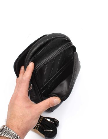 El ve Omuz Çantası OLM347 Siyah - Flotter Deri