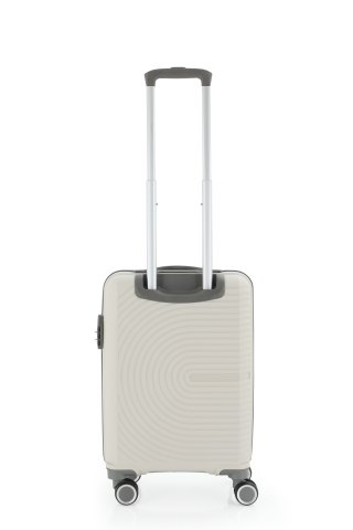 Mçs Polipropilen Valiz 55 CM OLM374 Kemik-Gri